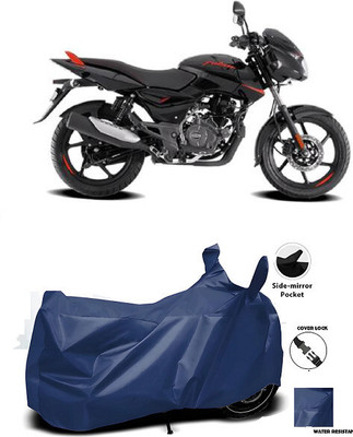 SK AUTO Waterproof Two Wheeler Cover for Bajaj(Pulsar 125 Neon, Blue)