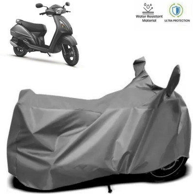 ma collections Waterproof Two Wheeler Cover for TVS(Jupiter 125, Grey)