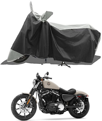 GROFATIK Two Wheeler Cover for Harley Davidson(Iron 883, Grey)