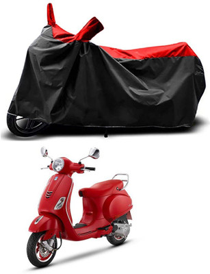 MMSSTAR Waterproof Two Wheeler Cover for Vespa(Vespa SXL 125, Red)