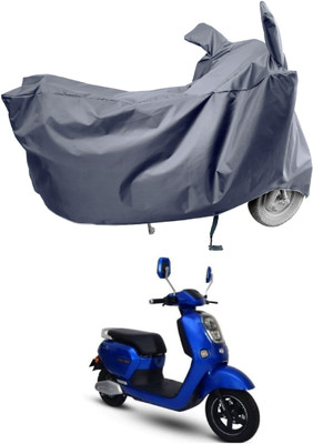 Amexride Two Wheeler Cover for Okinawa(Lite, Grey)