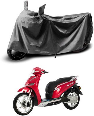 Gali Bazar Waterproof Two Wheeler Cover for Okinawa(Grey)