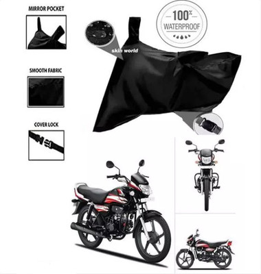CoNNexXxionS Two Wheeler Cover for Hero(HF Deluxe Eco, Grey)