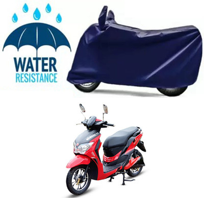 Furious3D Two Wheeler Cover for Hero(Electric Dash, Blue)