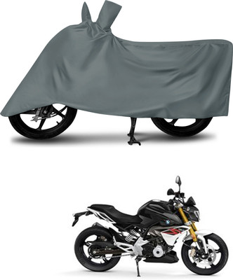 DeepShakshi AUTOMOTIVE Waterproof Two Wheeler Cover for BMW(G 310 R, Grey)