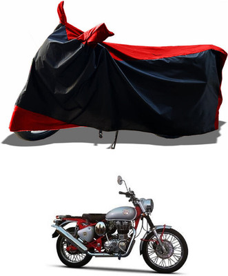 AESTRYD Two Wheeler Cover for Royal Enfield(Bullet Trials 350, Red)