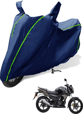 Auto Hub Waterproof Two Wheeler Cover for TVS(Raider, Blue)