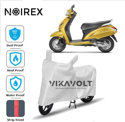 NOIREX Waterproof Two Wheeler Cover for Honda(Activa 5G, Silver)