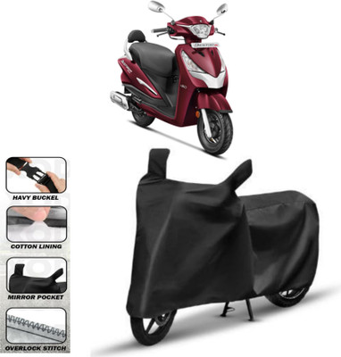 WMIZEXA Waterproof Two Wheeler Cover for Hero(MotoCorp Destini 125, Black)