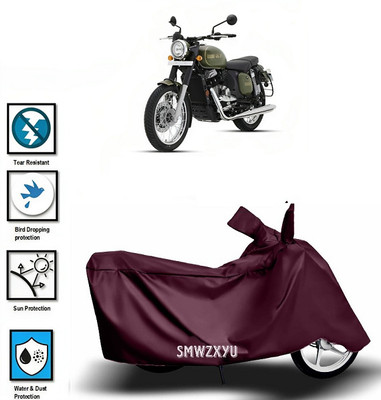 smwzxyu Waterproof Two Wheeler Cover for JAWA(42, Maroon)