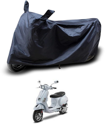 AASHTIK MART Two Wheeler Cover for Piaggio(Vespa SXL, Black)