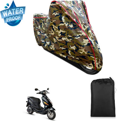PAGORA Waterproof Two Wheeler Cover for Hero(Electric Cruz BS6, Yellow)