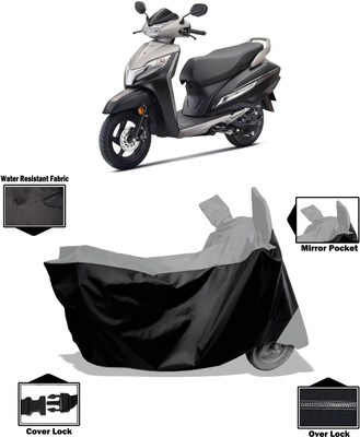 Amexride Two Wheeler Cover for Honda(Activa 125, Grey)