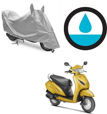DeepShakshi AUTOMOTIVE Waterproof Two Wheeler Cover for Honda(Activa 5G, Silver)