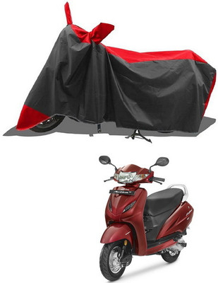 PAGORA Waterproof Two Wheeler Cover for Honda(Activa 4G, Red, Black)