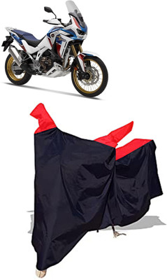 Amexride Two Wheeler Cover for Honda(CRF1000L Africa Twin, Black)