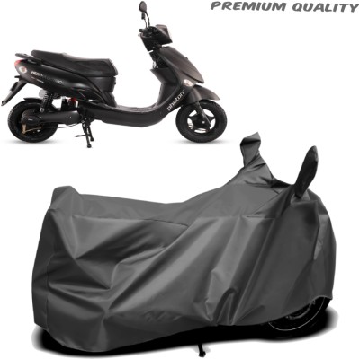 LifoDora Waterproof Two Wheeler Cover for Hero(Electric Photon, Grey)