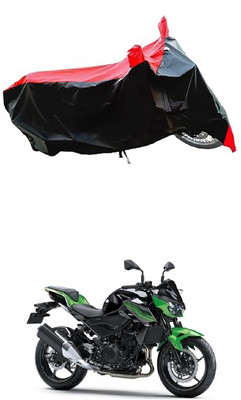 VESMEI Two Wheeler Cover for Kawasaki(Z250, Red)
