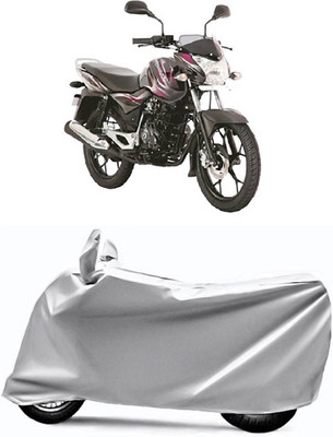 XOCAVO Two Wheeler Cover for Bajaj(Discover 100 DTS-i, Silver)