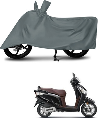aosis Waterproof Two Wheeler Cover for Honda(Aviator, Grey)