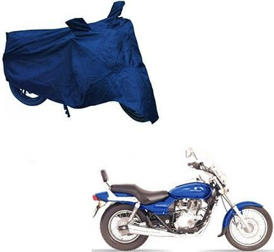 Varnwal E Commerce Waterproof Two Wheeler Cover for Bajaj(Avenger, Blue)