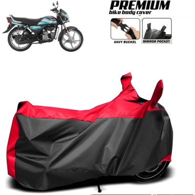 smwzxyu Waterproof Two Wheeler Cover for Hero(HF Deluxe, Red)