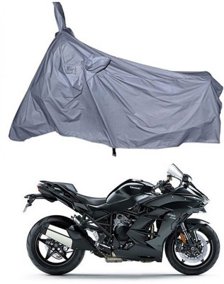 Ascension Two Wheeler Cover for Kawasaki(Ninja H2 SX, Silver)