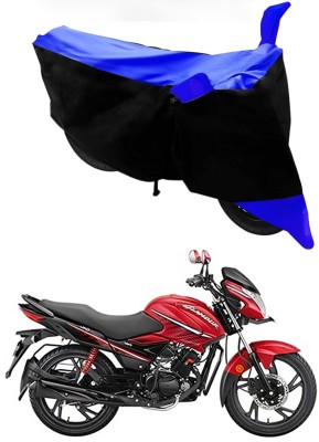 Ascension Two Wheeler Cover for Hero(Glamour i3s, Blue, Black)