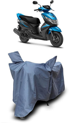 ZAQE Waterproof Two Wheeler Cover for Yamaha(Ray Z, Grey)