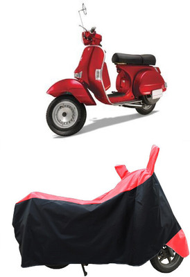 Coxtor Waterproof Two Wheeler Cover for LML(Star Euro 200, Red)