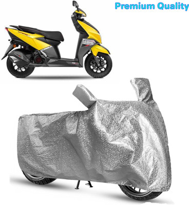 LifoDora Waterproof Two Wheeler Cover for TVS(Ntorq 125, Silver)