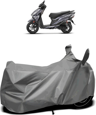 Mdstar Waterproof Two Wheeler Cover for Honda(Grazia, Grey)