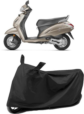 AASHTIK MART Two Wheeler Cover for Honda(Activa 4G, Black)