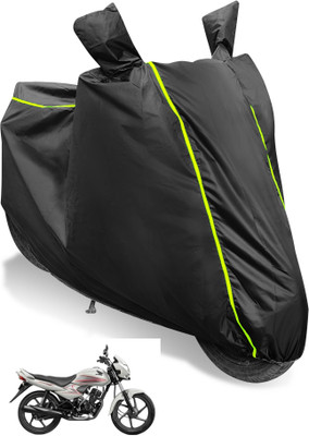 Auto Hub Waterproof Two Wheeler Cover for Honda(Dream Yuga, Multicolor)