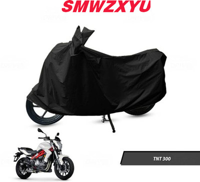 smwzxyu Waterproof Two Wheeler Cover for Benelli(TNT 300, Black)