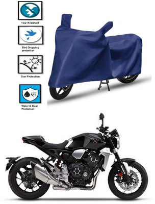 AutoTiger Two Wheeler Cover for Honda(CB1000R Plus, Blue)