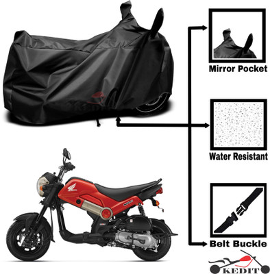 KEDIT Two Wheeler Cover for Honda(Navi, Black)