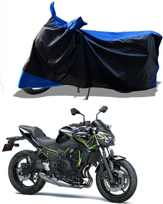 DeepShakshi AUTOMOTIVE Waterproof Two Wheeler Cover for Kawasaki(Z650, Blue)