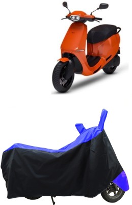 Coxtor Waterproof Two Wheeler Cover for Ola(Electric Scooter, Blue)