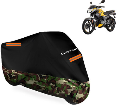 Horseyaart Waterproof Two Wheeler Cover for Bajaj(Pulsar 125, Multicolor)
