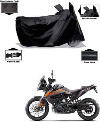 CODOKI Waterproof Two Wheeler Cover for KTM(390 Adventure BS6, Black)