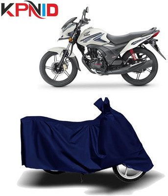 KPNID Waterproof Two Wheeler Cover for Honda(CB Shine SP, Blue)