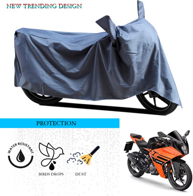 ANTHUB Waterproof Two Wheeler Cover for KTM(RC 125, Grey)