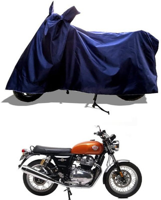 KEDIT Two Wheeler Cover for Royal Enfield(Interceptor 650, Blue)