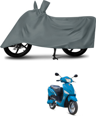 aosis Waterproof Two Wheeler Cover for Hero(Electric Optima, Grey)