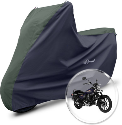 Neodrift Two Wheeler Cover for Bajaj(Avenger 150 Street, Green, Black)