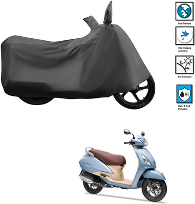 CODOKI Waterproof Two Wheeler Cover for TVS(Jupiter Grande, Grey)