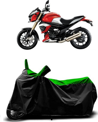 VESMEI Two Wheeler Cover for Mahindra(MOJO XT 300, Green)