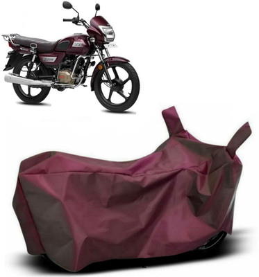 AutoRash Waterproof Two Wheeler Cover for TVS(Radeon, Maroon)