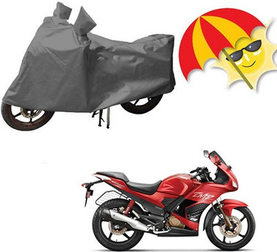 MMSSTAR Waterproof Two Wheeler Cover for Hero(Karizma ZMR, Grey)